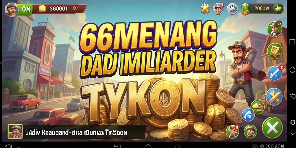 Tangkapan layar gameplay Tycoon yang menarik di 66MENANG.