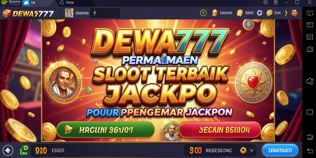 Tampilan gameplay Slot DEWA777 yang menegangkan dan menarik.