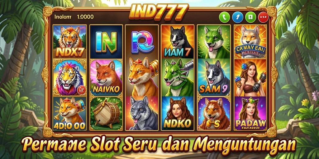 Tampilan gameplay mengasyikkan dari IND777 dengan efek visual yang luar biasa.