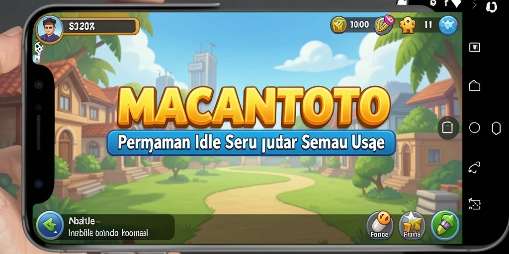 Tampilan gameplay utama MACANTOTO yang menarik dan penuh warna.