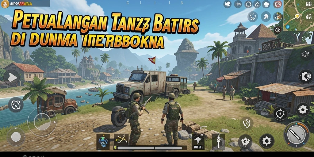 Screenshot gameplay MPO88ASIA menampilkan petualangan seru di dunia terbuka.