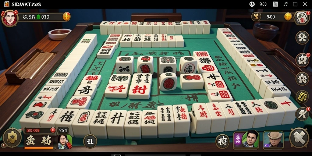 Tampilan gameplay menyenangkan Mahjong di SIDAKTOTO.