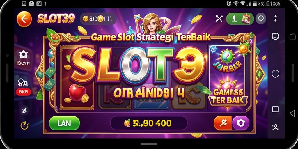 Menampilkan gameplay menarik dari SLOT39 dengan elemen strategi slot.