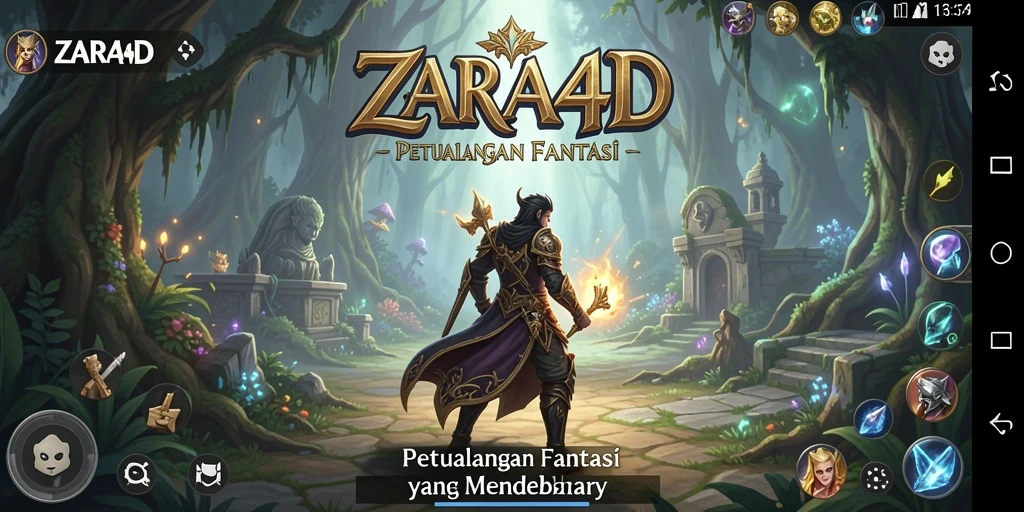 Tampilan gameplay <strong>ZARA4D</strong> yang penuh aksi dan petualangan.